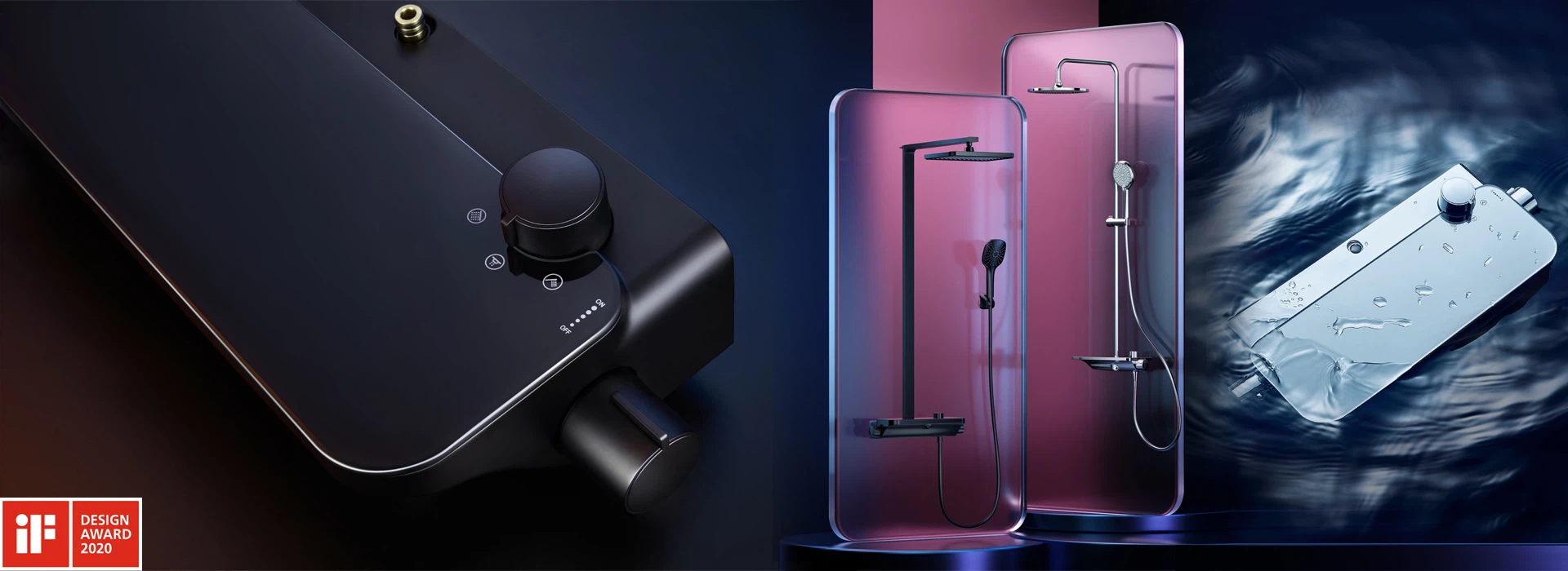 modern multi-function shower