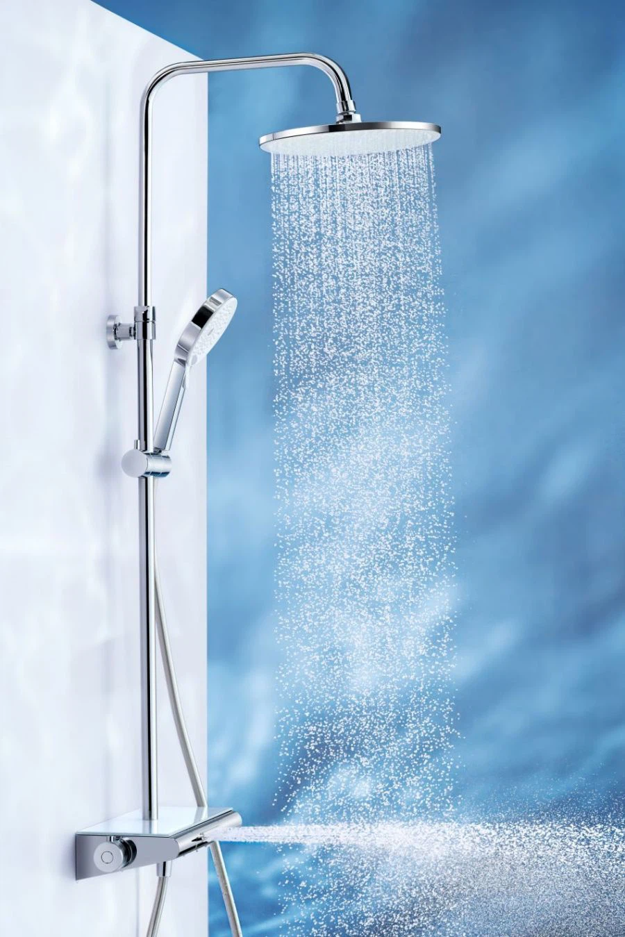 3 way thermostatic shower mixer