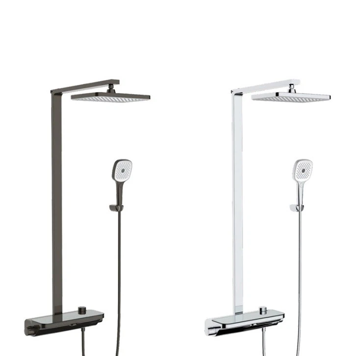 Exposed Thermostatic Shower System